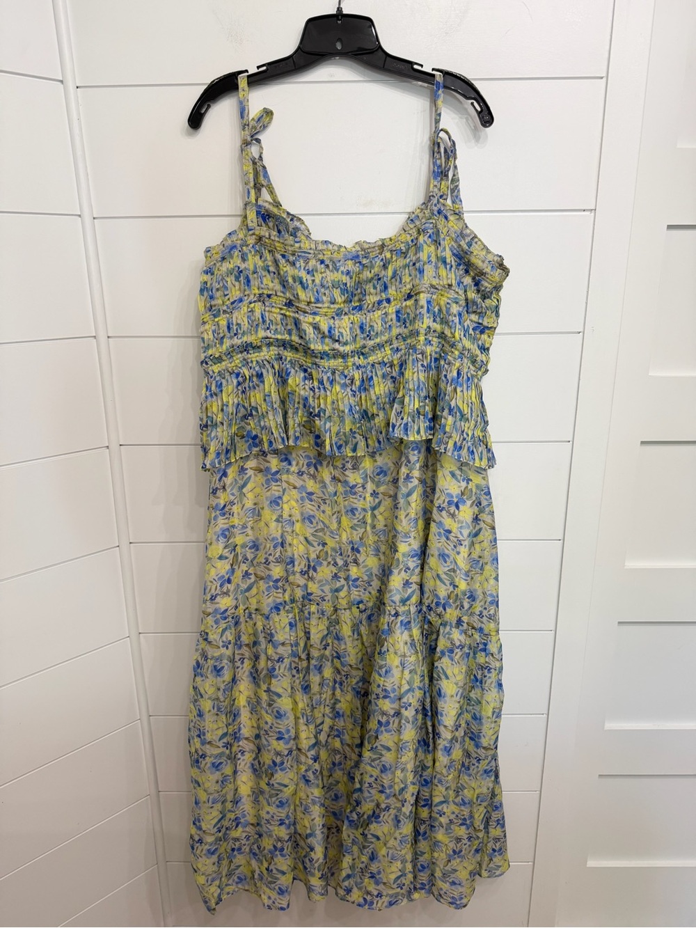 ASTR The Label Multicolor Ethelind Floral Pleated Maxi Dress Size 3X 36782 - Picture 6 of 14